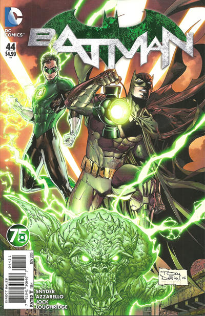 Batman #44 Green Lantern 75th Anniversary Cover - back issue - $5.00