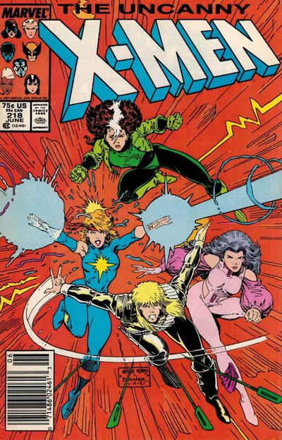 The Uncanny X-Men 1981 #218 Newsstand ed. - back issue - $13.00