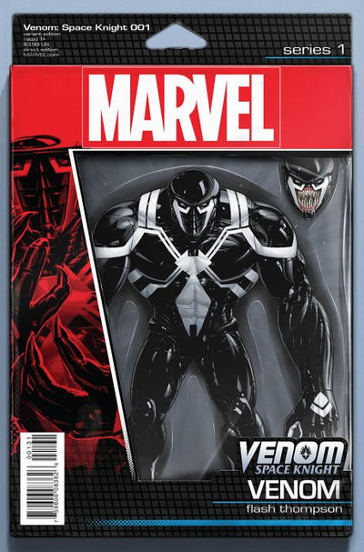 Venom: Space Knight #1 Variant Edition - Action Figure - John Tyler Christopher Cover - back issue - $7.00