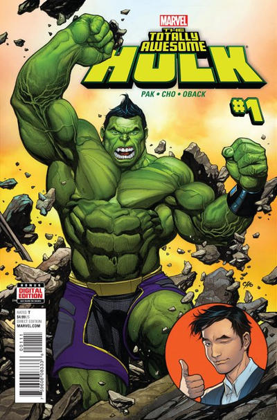 Totally Awesome Hulk 2016 #1 Frank Cho - 9.8 - $20.00