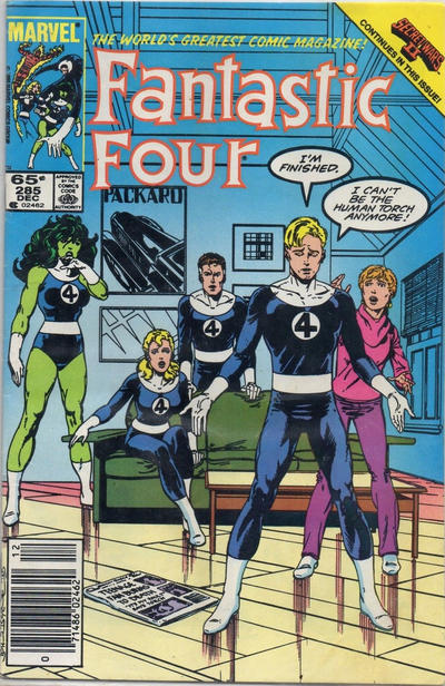 Fantastic Four 1961 #285 Newsstand ed. - back issue - $3.99