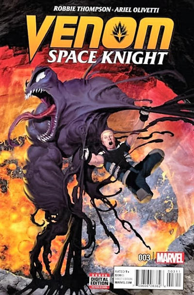 Venom: Space Knight #3 - back issue - $3.00