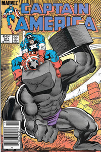 Captain America #311 Newsstand ed. - back issue - $3.00
