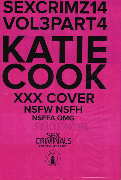 Sex Criminals #14 Katie Cook - XXX Cover - back issue - $7.69