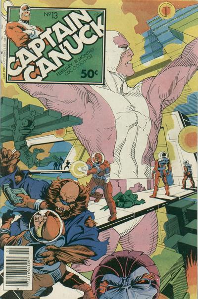 Captain Canuck 1975 #13 Newsstand ed. - back issue - $3.00