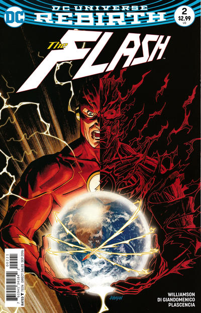 The Flash 2016 #2 Dave Johnson Cover - back issue - $4.00