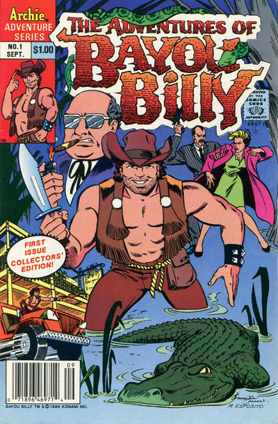 The Adventures of Bayou Billy #1 Newsstand ed. - back issue - $6.00