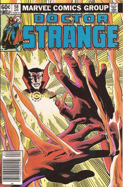Doctor Strange #58 Newsstand ed. - back issue - $4.00