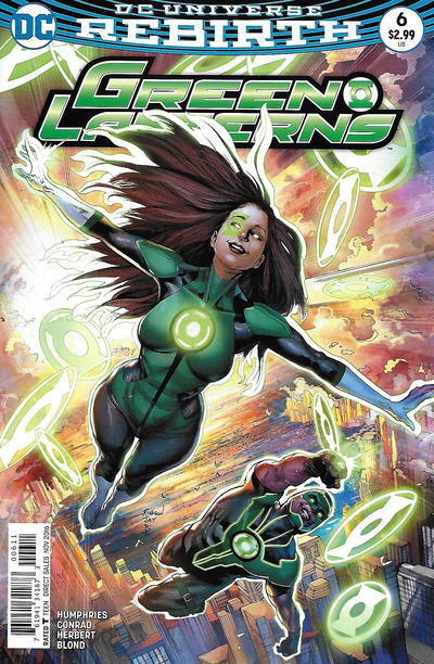 Green Lanterns 2016 #6 Robson Rocha / Jay Leisten Cover - back issue - $3.00