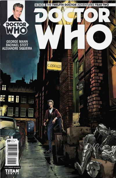 Doctor Who: The Twelfth Doctor Year Two 2016 #9 Cover A - Mariano Laclaustra - back issue - $4.00