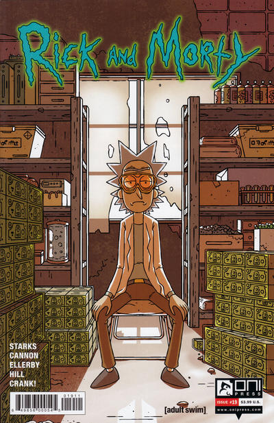 Rick and Morty #19 Regular CJ Cannon Cover - back issue - $6.00