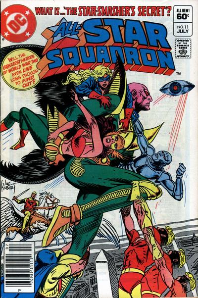 All-Star Squadron 1981 #11 Newsstand ed. - back issue - $4.00