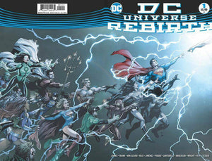 DC Universe: Rebirth #1 Second Printing - back issue - $8.00