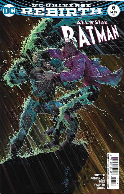 All Star Batman 2016 #5 John Romita Jr. Cover - back issue - $5.00