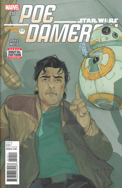 Poe Dameron 2016 #10 Direct Edition - back issue - $5.00