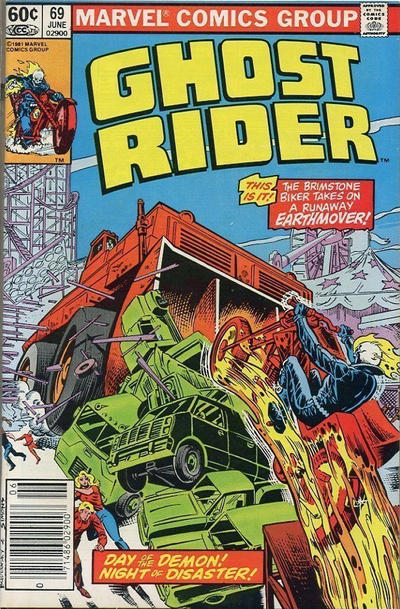Ghost Rider 1973 #69 Newsstand ed. - back issue - $6.00