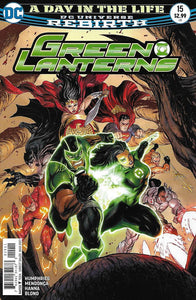 Green Lanterns 2016 #15 Tyler Kirkham Cover - back issue - $3.00