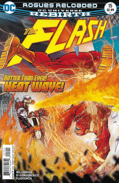 The Flash 2016 #15 Carmine Di Giandomenico Cover - back issue - $4.00