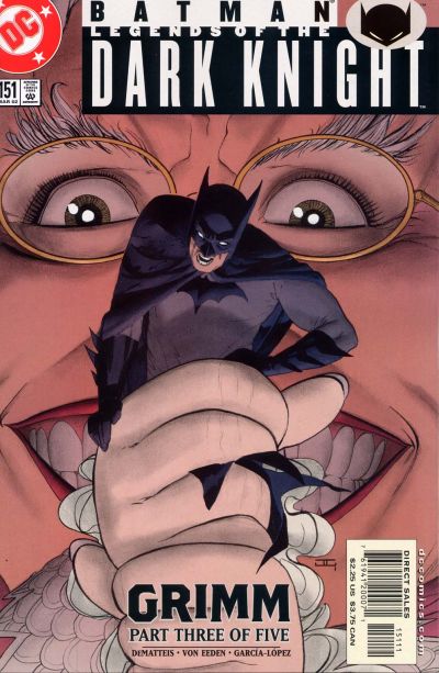 Batman: Legends of the Dark Knight #151 Direct Sales - back issue - $4.00