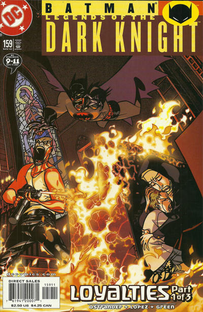 Batman: Legends of the Dark Knight #159 Direct Sales - back issue - $4.00