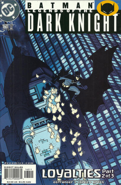 Batman: Legends of the Dark Knight #160 Direct Sales - back issue - $4.00