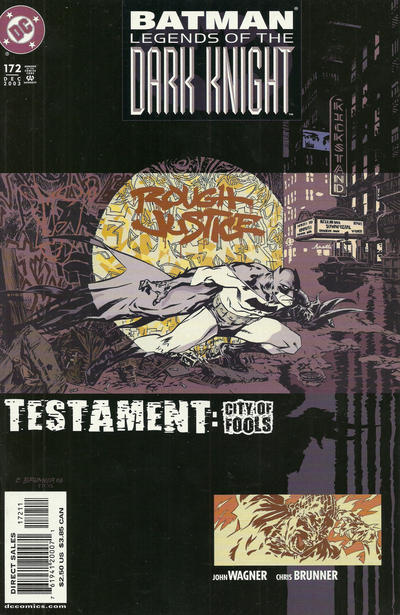 Batman: Legends of the Dark Knight #172 Direct Sales - back issue - $3.00