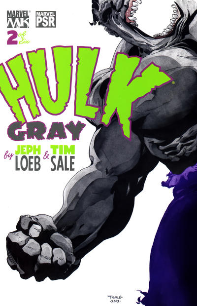 Hulk: Gray #2 - back issue - $15.00