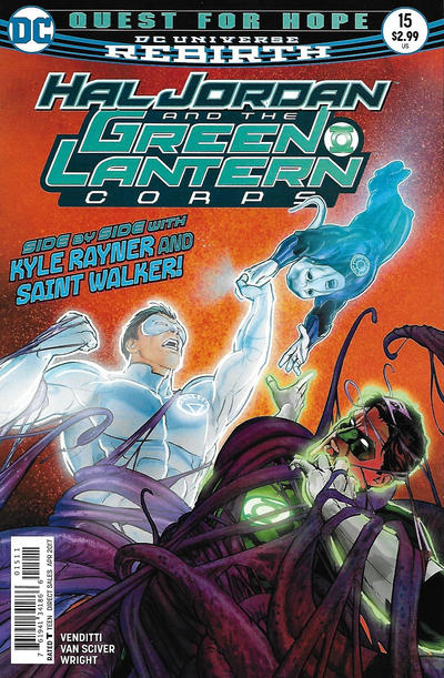 Hal Jordan and the Green Lantern Corps 2016 #15 Mikel Janin Cover - back issue - $3.00