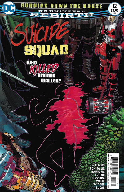 Suicide Squad 2016 #12 John Romita Jr. / Richard Friend Cover - back issue - $4.00
