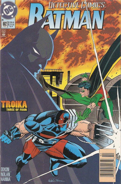 Detective Comics #682 Newsstand ed. - back issue - $4.00