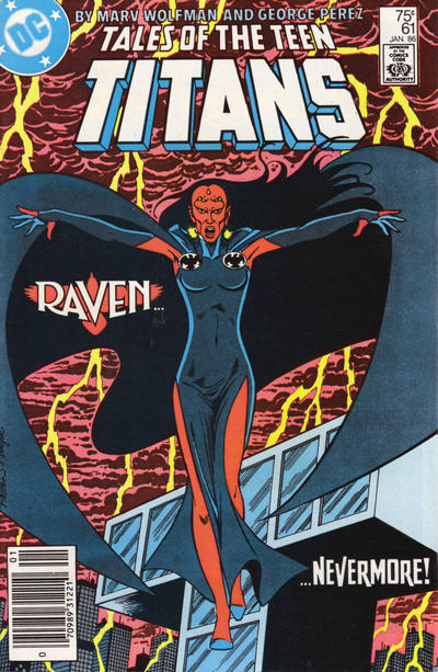 Tales of the Teen Titans 1984 #61 Newsstand ed. - back issue - $4.00