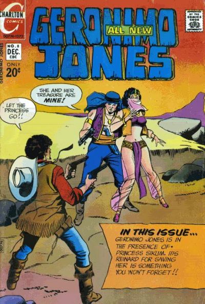 Geronimo Jones 1971 #8 - back issue - $4.00