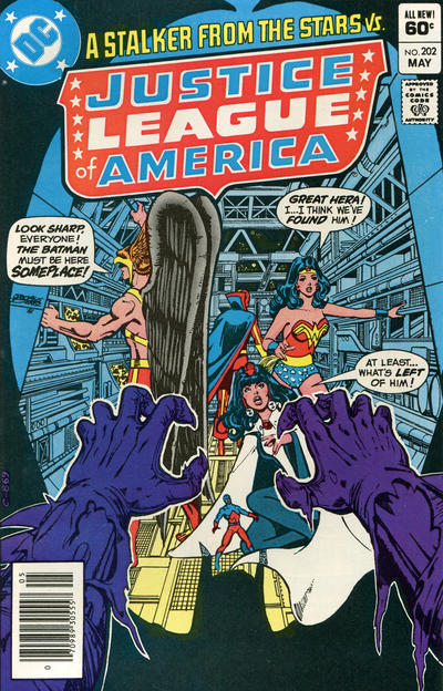 Justice League of America #202 Newsstand ed. - back issue - $5.00