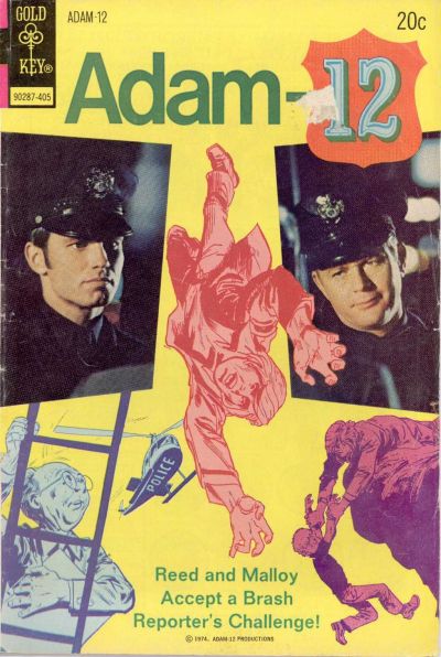 Adam-12 1973 #3 Gold Key - back issue - $3.00
