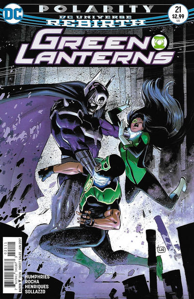 Green Lanterns 2016 #21 Lee Weeks Cover - back issue - $3.00