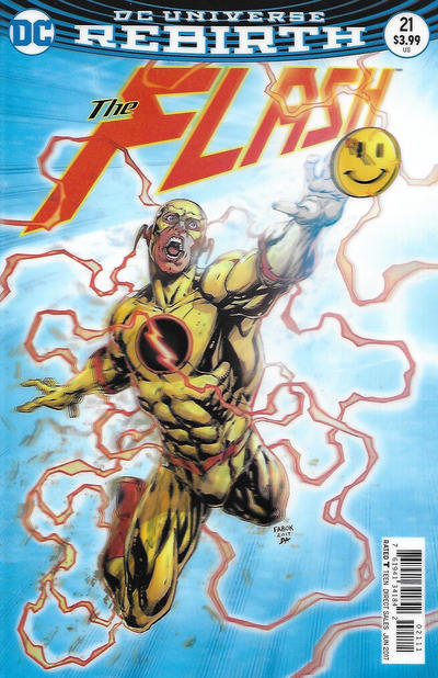 The Flash #21 Jason Fabok Lenticular Cover - back issue - $7.00