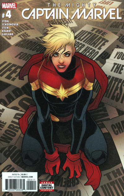 The Mighty Captain Marvel 2017 #4 - back issue - $4.00