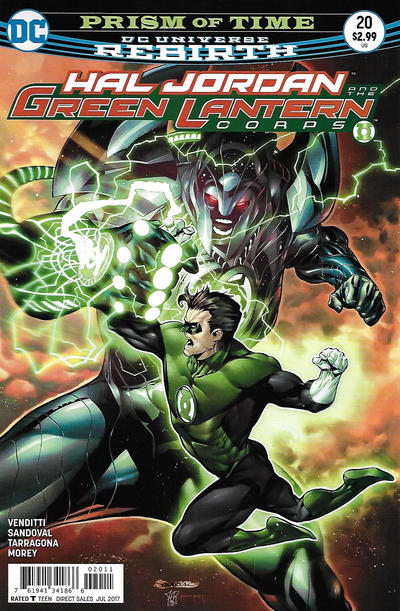 Hal Jordan and the Green Lantern Corps 2016 #20 Rafa Sandoval / Jordi Tarragona Cover - back issue - $3.00