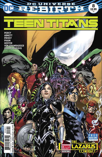 Teen Titans 2016 #8 Phil Jimenez Cover - back issue - $4.00