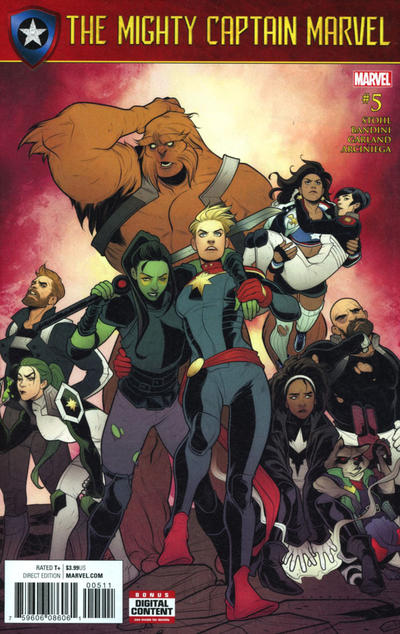 The Mighty Captain Marvel 2017 #5 - back issue - $4.00