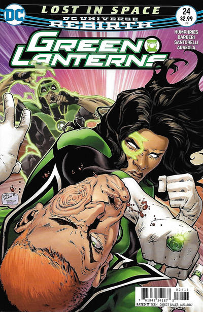 Green Lanterns 2016 #24 Brad Walker / Drew Hennessy Cover - back issue - $3.00