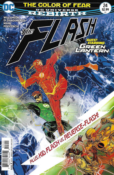 The Flash 2016 #24 Carmine Di Giandomenico Cover - back issue - $4.00