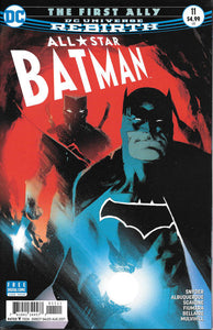All Star Batman 2016 #11 Rafael Albuquerque "Dark Knight" Cover - back issue - $5.00