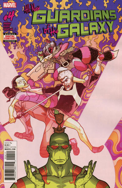 All-New Guardians of the Galaxy #4 Direct Edition - back issue - $4.00