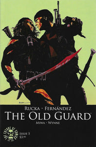 The Old Guard #5 "Pride Month" Variant Cover by Michael Lark - 9.0 - $8.00