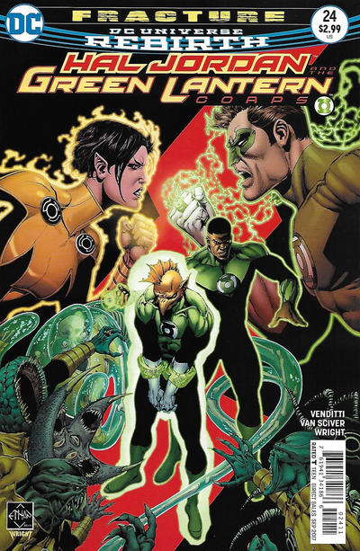 Hal Jordan and the Green Lantern Corps 2016 #24 Ethan Van Sciver Cover - back issue - $3.00