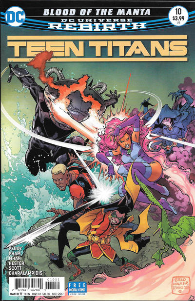 Teen Titans 2016 #10 - back issue - $4.00