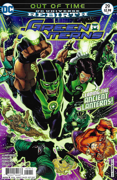 Green Lanterns 2016 #29 Brad Walker / Drew Hennessy Cover - back issue - $3.00