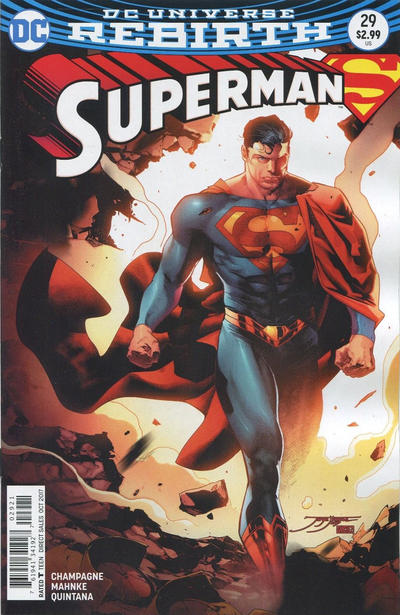 Superman 2016 #29 Jorge Jimenez Cover - back issue - $3.00