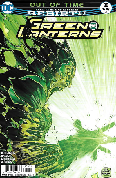 Green Lanterns 2016 #30 Brad Walker / Drew Hennessy Cover - back issue - $3.00